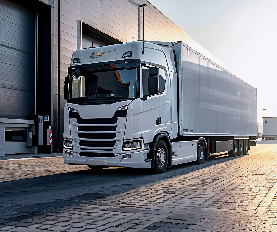 Slika prikazuje kamion Scania